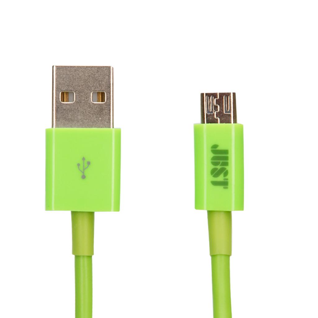 Дата кабель USB 2.0 AM to Micro 5P 1.0m Simple Green Just (MCR-SMP10-GRN) Дата кабель USB 2.0 AM to Micro 5P 1.0m Simple Green Just (MCR-SMP10-GRN)