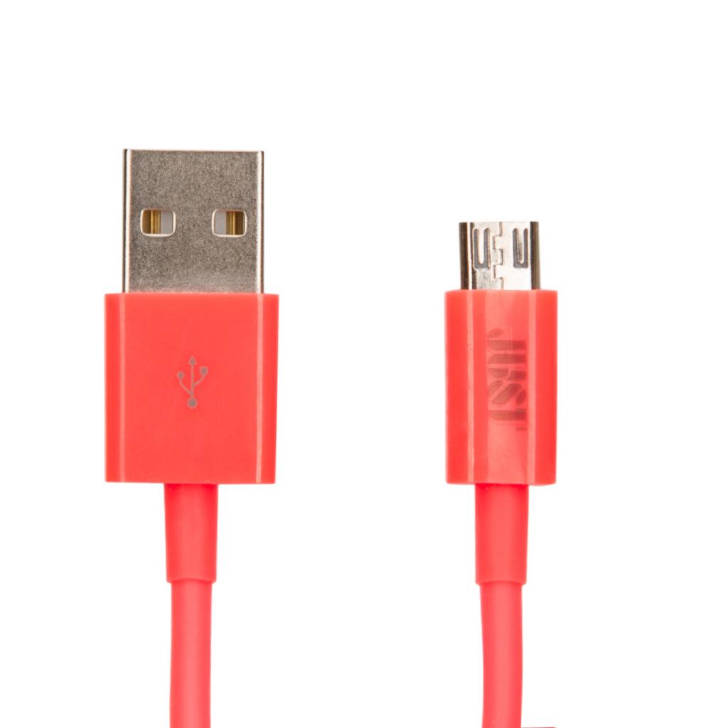 Дата кабель USB 2.0 AM to Micro 5P 1.0m Simple Pink Just (MCR-SMP10-PNK) Дата кабель USB 2.0 AM to Micro 5P 1.0m Simple Pink Just (MCR-SMP10-PNK)