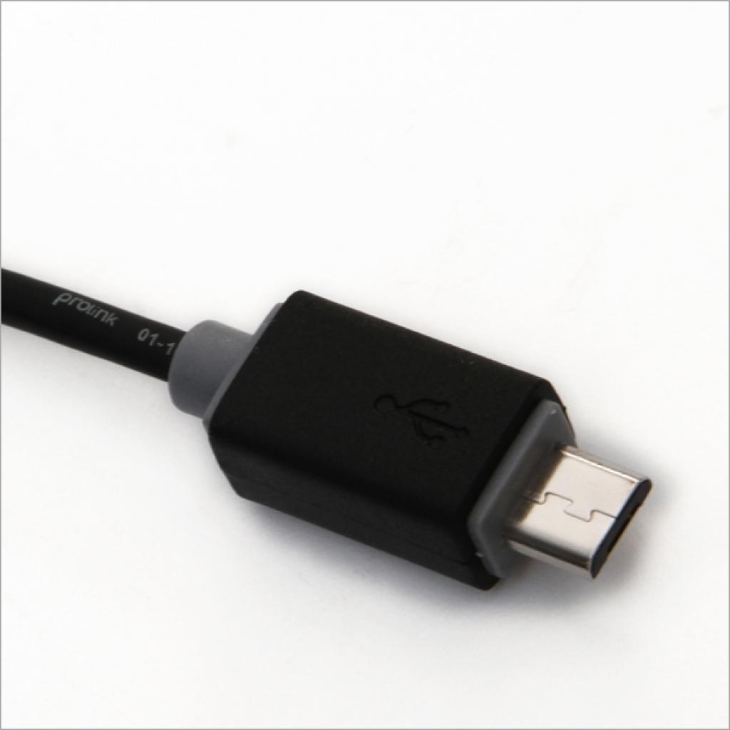 Дата кабель USB 2.0 AM to Micro 5P 3.0m Prolink (PB487-0300) - 2