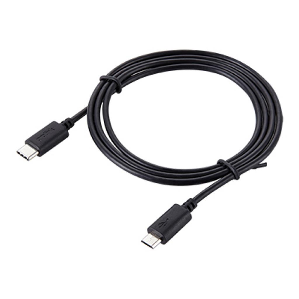 Дата кабель USB 2.0 Type-C to Micro 5P 1.0m Prolink (PB480-0100) - 1