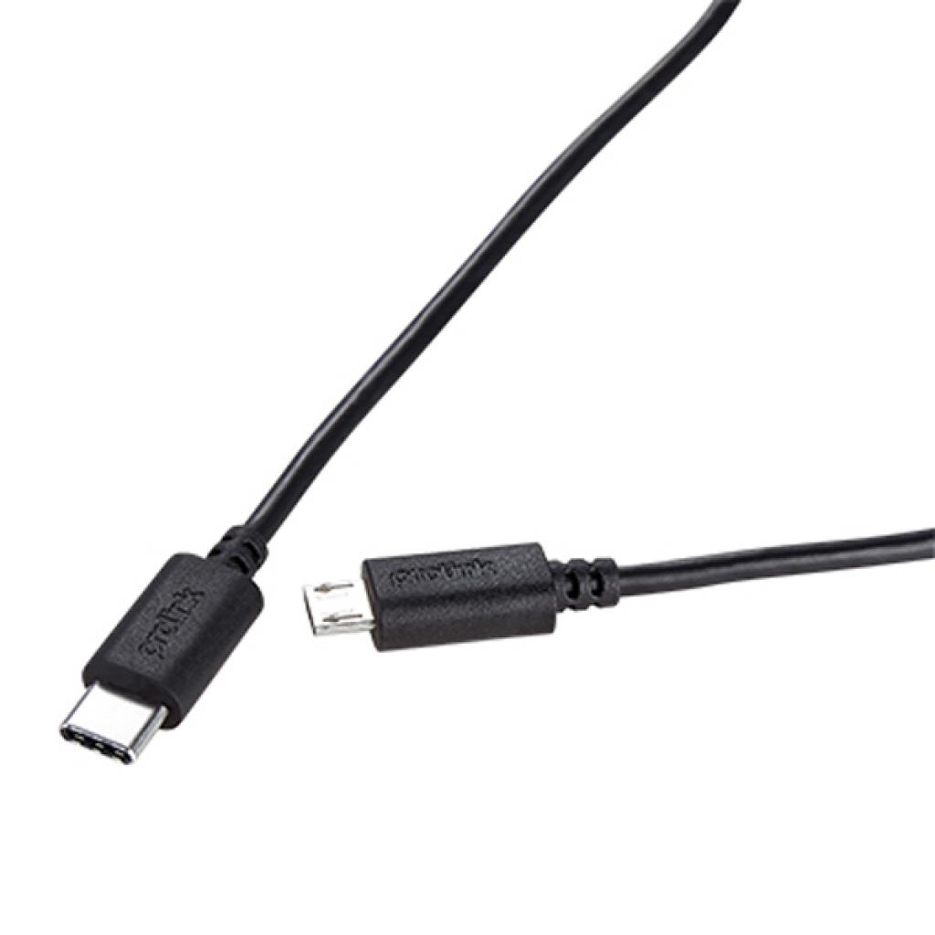 Дата кабель USB 2.0 Type-C to Micro 5P 1.0m Prolink (PB480-0100) - 2