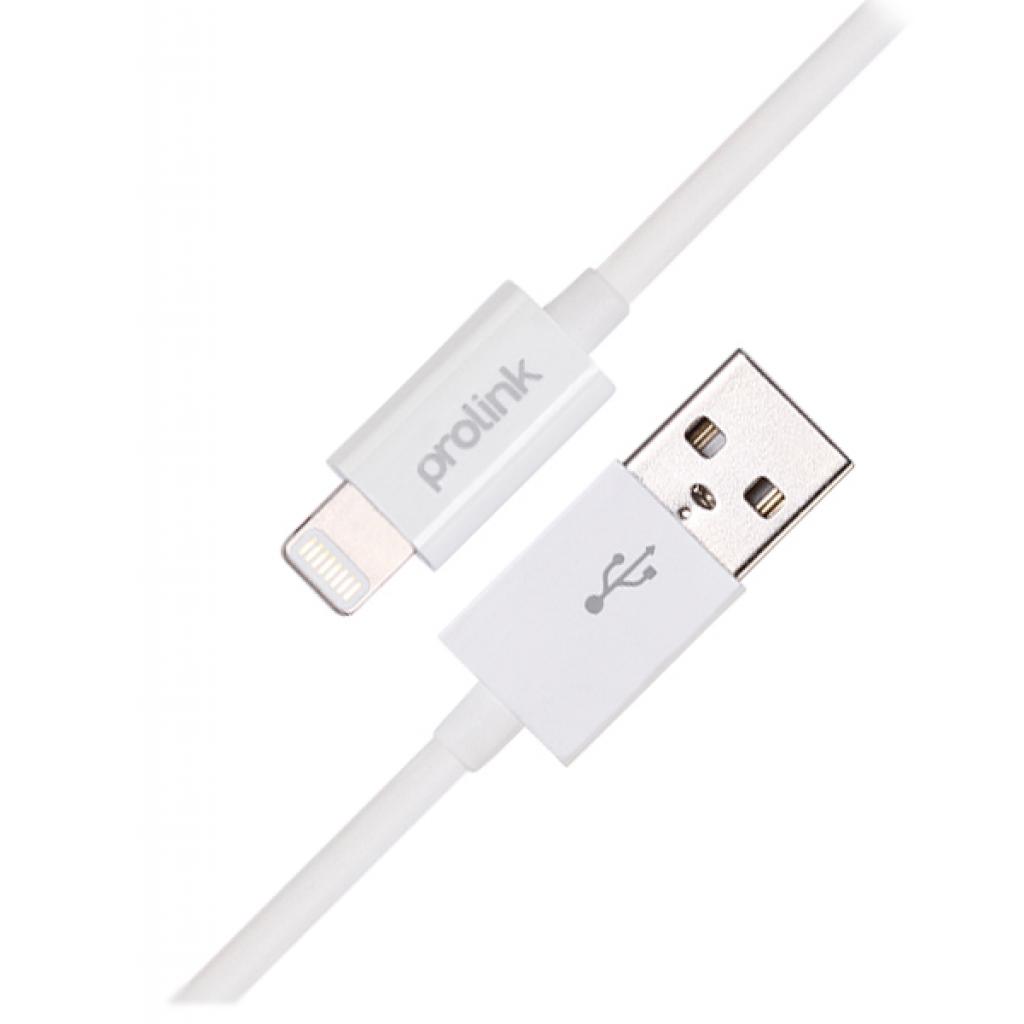 Дата кабель USB 2.0 AM to Lighting 1.0m Prolink (MP320) - 1