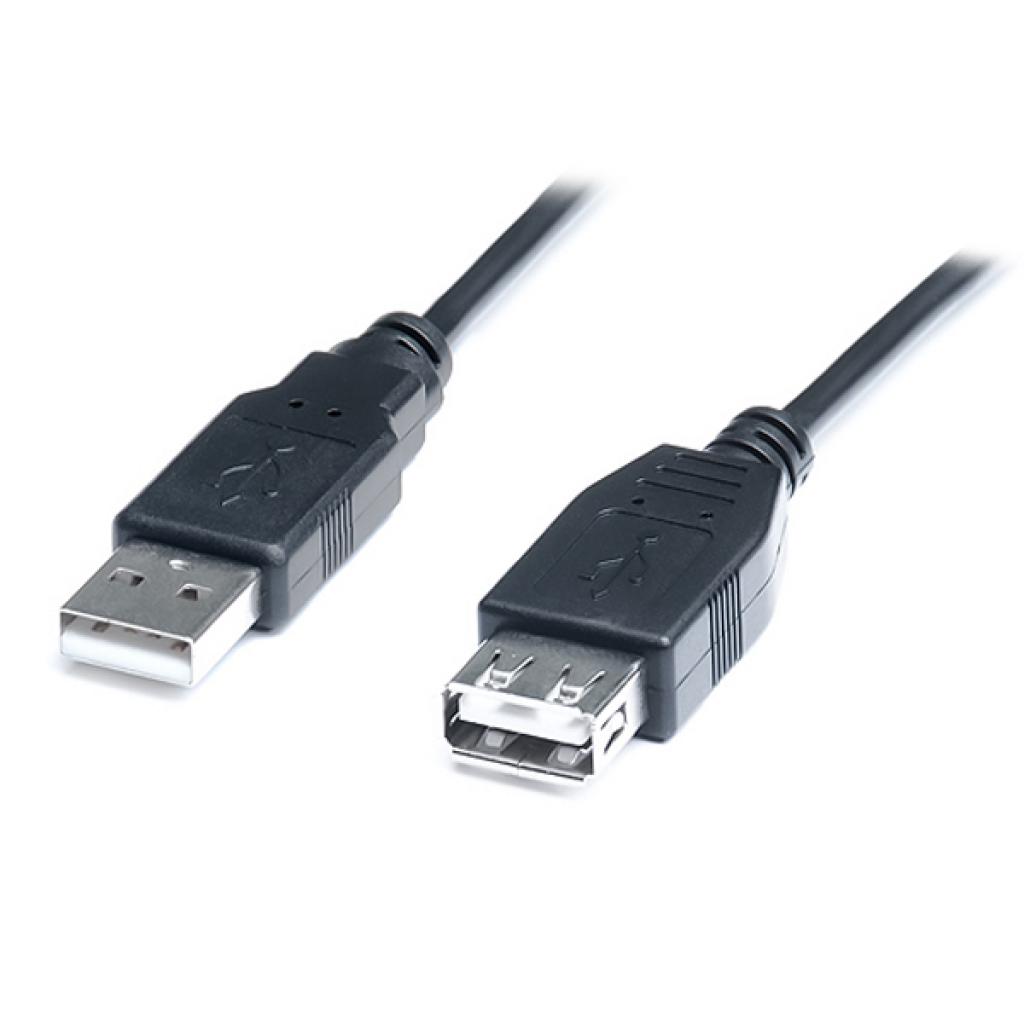 Дата кабель USB2.0 AM/AF 3.0m REAL-EL (EL123500010) - 1