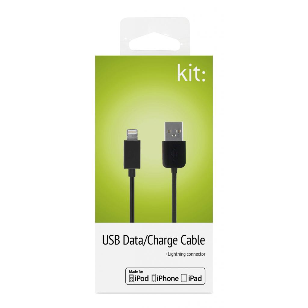 Дата кабель USB 2.0 AM to Lightning 1.0m Kit (IP5USBDATKT) - 1