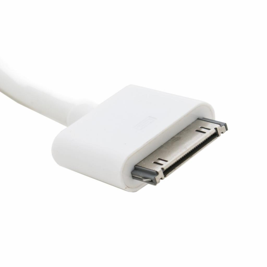 Кабель мультимедийный Apple 30-pin to VGA 0.15m Extradigital (KBA1649) - 3 Кабель мультимедийный Apple 30-pin to VGA 0.15m Extradigital (KBA1649) - 3