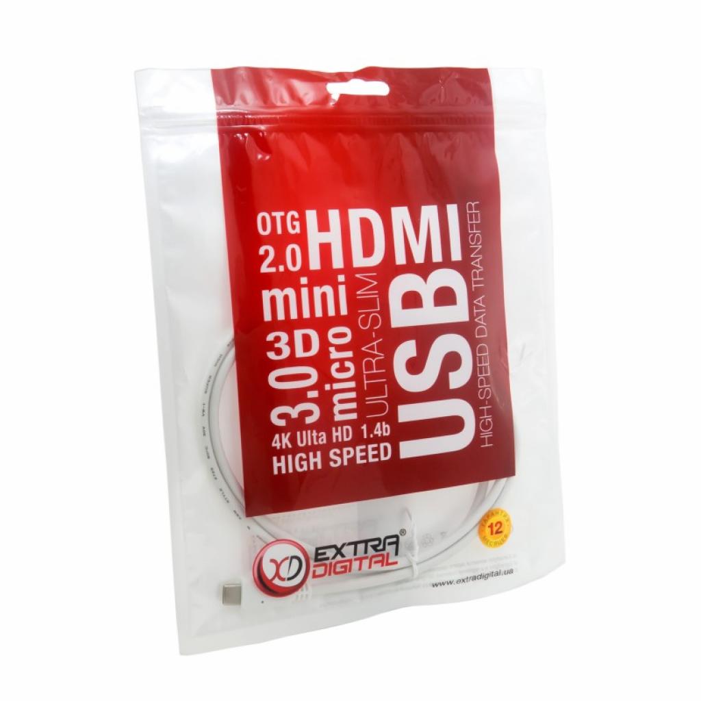 Дата кабель USB 3.0 Type-C to AM 1.0m Extradigital (KBU1673) - 4 Дата кабель USB 3.0 Type-C to AM 1.0m Extradigital (KBU1673) - 4