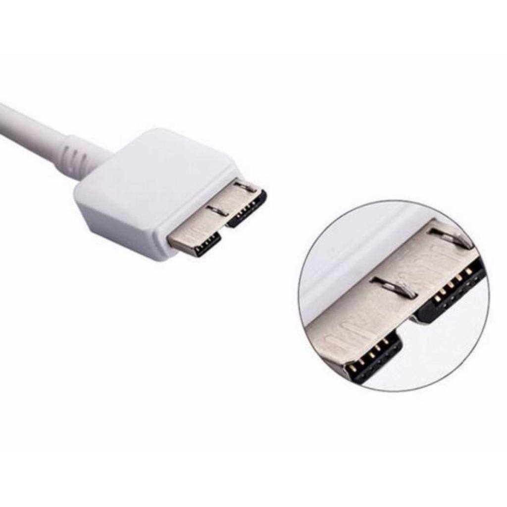 Дата кабель USB 3.0 AM to Micro 5P 1.0m Lapara (LA-USB3.0-Micro-1m) - 2