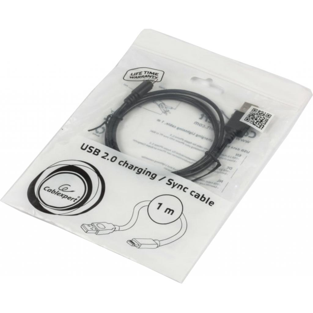 Дата кабель USB 2.0 AM to Lightning 1.0m Cablexpert (CC-USB2-AMLM-1M) - 1