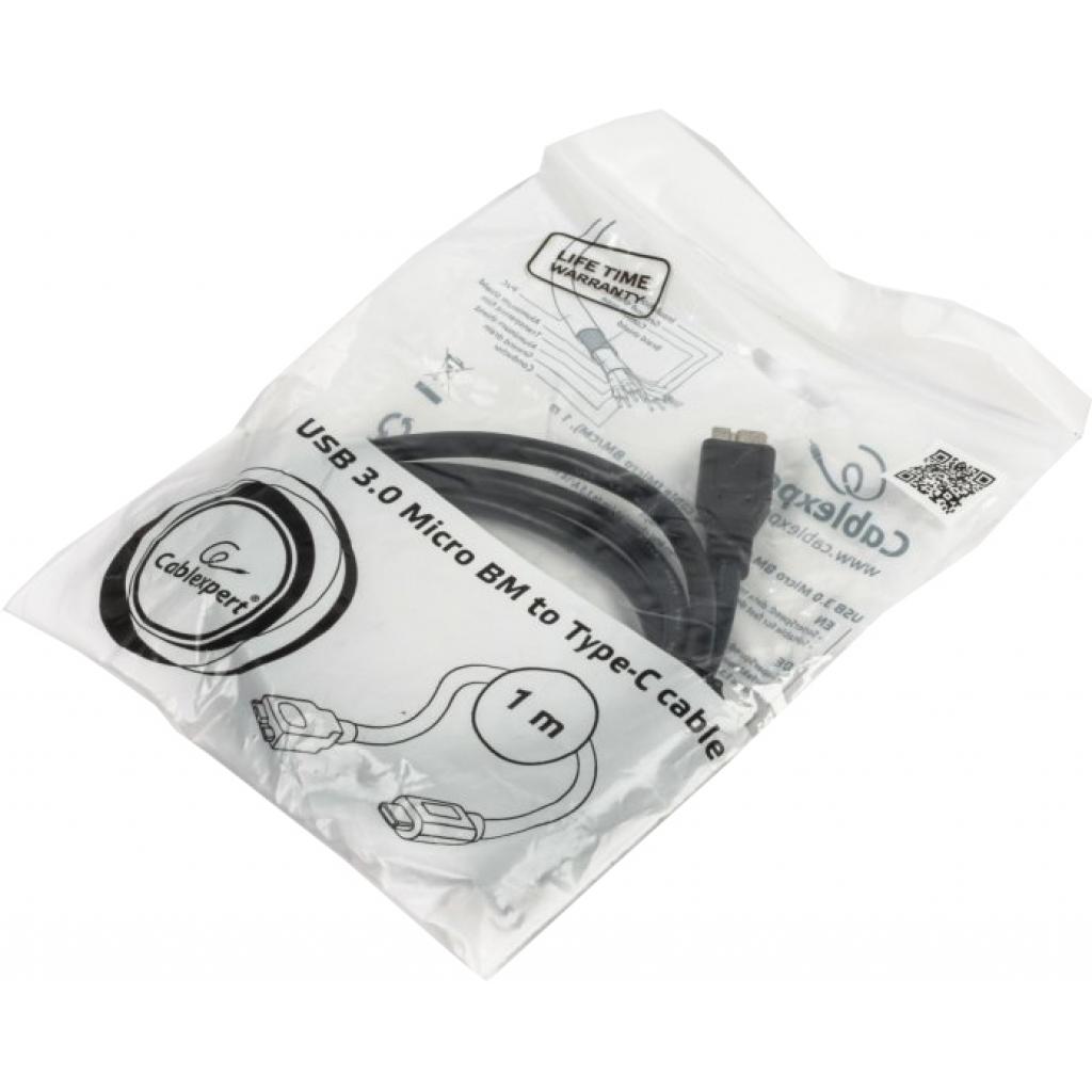 Дата кабель USB 3.0 Type-C to Micro B 1.0m Cablexpert (CCP-USB3-mBMCM-1M) - 1 Дата кабель USB 3.0 Type-C to Micro B 1.0m Cablexpert (CCP-USB3-mBMCM-1M) - 1