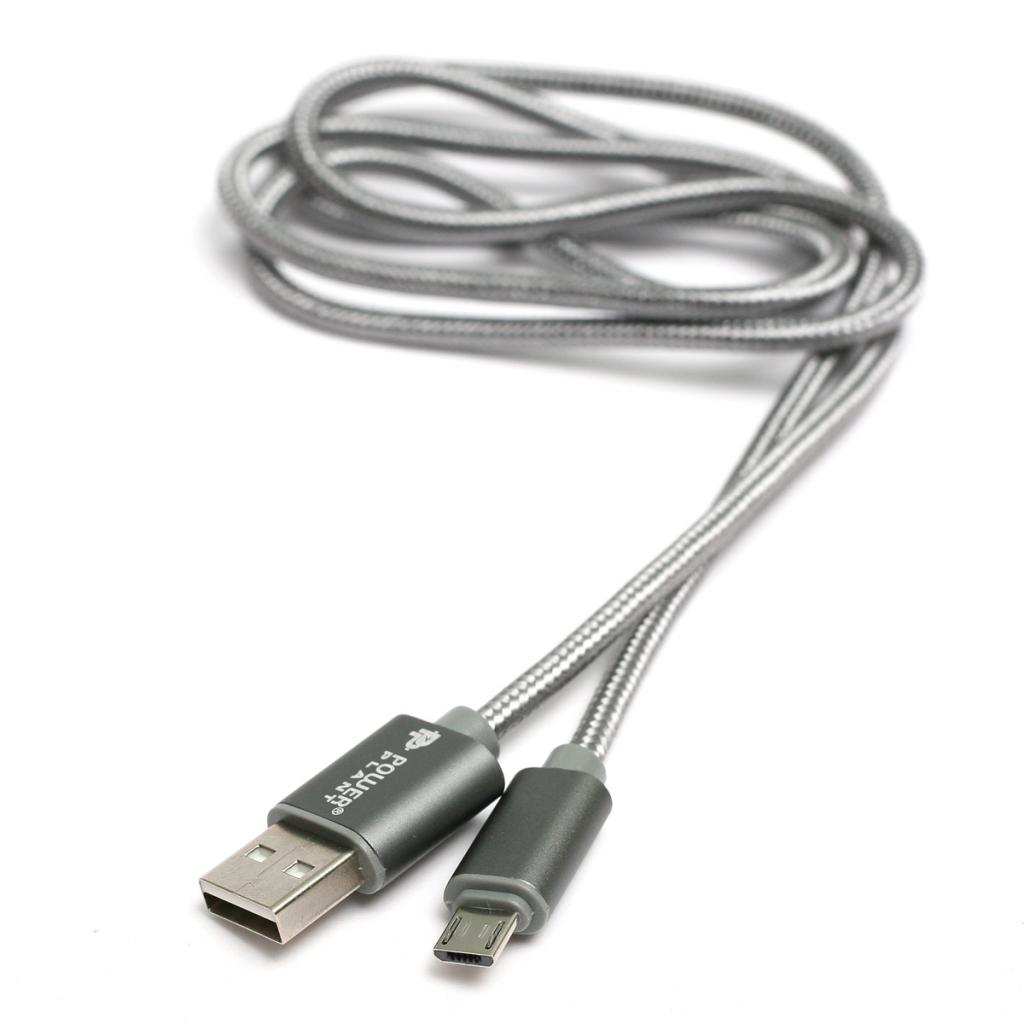 Дата кабель USB 2.0 AM to Micro 5P 1.0m PowerPlant (KD00AS1287)
