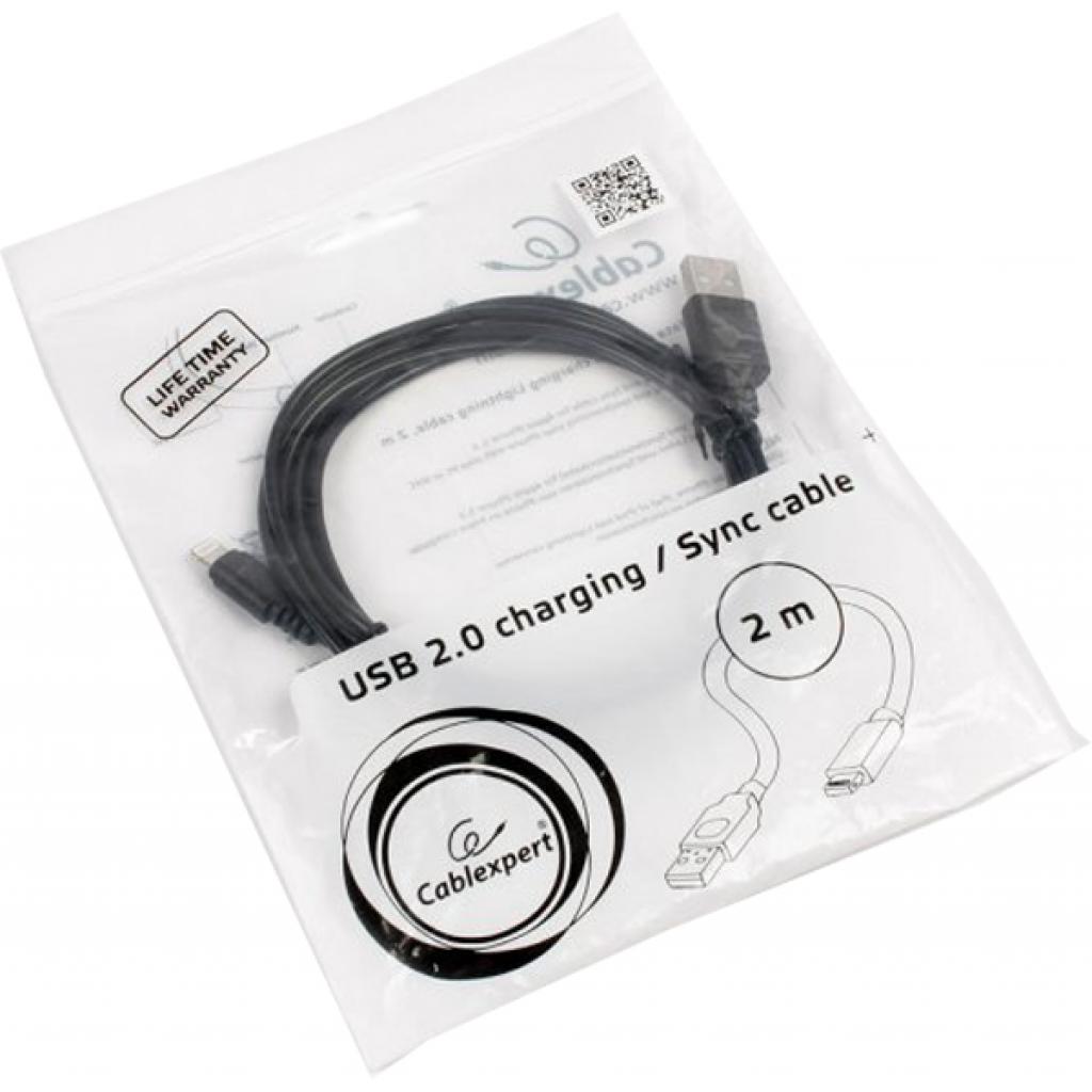 Дата кабель USB 2.0 AM to Lightning 2.0m Cablexpert (CC-USB2-AMLM-2M) - 3 Дата кабель USB 2.0 AM to Lightning 2.0m Cablexpert (CC-USB2-AMLM-2M) - 3