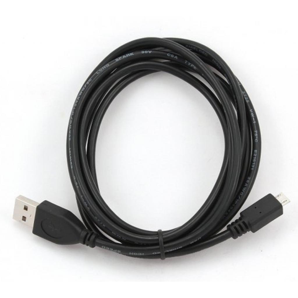 Дата кабель USB 2.0 AM to Micro 5P 3.0m Cablexpert (CCP-mUSB2-AMBM-10) - 1 Дата кабель USB 2.0 AM to Micro 5P 3.0m Cablexpert (CCP-mUSB2-AMBM-10) - 1