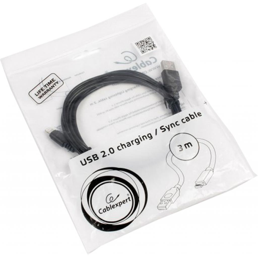 Дата кабель USB 2.0 AM to Micro 5P 3.0m Cablexpert (CCP-mUSB2-AMBM-10) - 3 Дата кабель USB 2.0 AM to Micro 5P 3.0m Cablexpert (CCP-mUSB2-AMBM-10) - 3