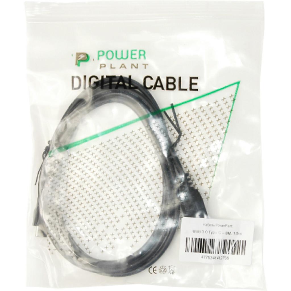 Дата кабель USB 3.0 Type-C to BM 1.5m PowerPlant (KD00AS1275) - 2 Дата кабель USB 3.0 Type-C to BM 1.5m PowerPlant (KD00AS1275) - 2