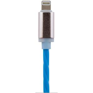 Дата кабель USB 2.0 AM to Lightning 1.0m R (метал. плетение) красный LogicPower (5123)