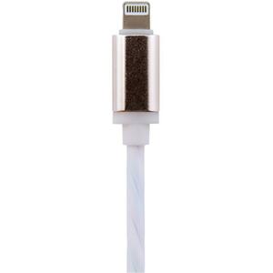 Дата кабель USB 2.0 AM to Lightning 1.0m W (силикон) белый LogicPower (5145)