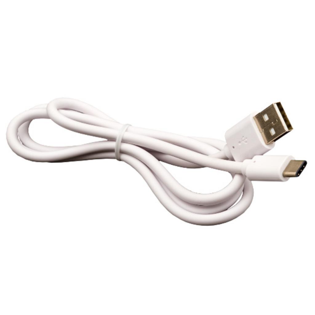 Дата кабель USB 2.0 AM to Type-C 1.0m W белый OEM LogicPower (5114)