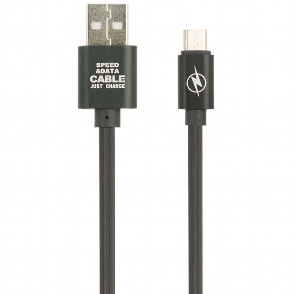 Дата кабель USB 2.0 AM to Micro 5P Black Mobiking (50730)