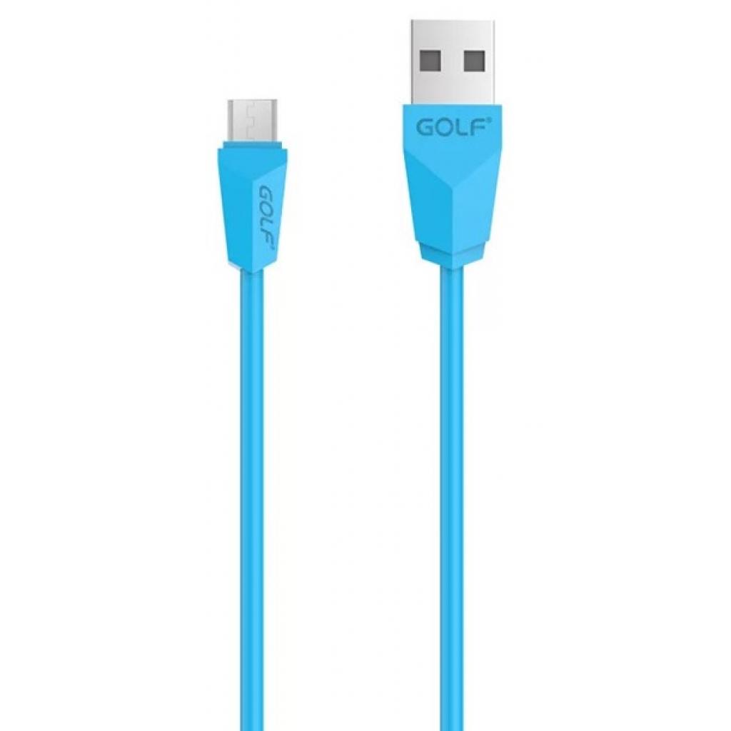 Дата кабель USB 2.0 AM to Micro 5P Diamond Blue Golf (49927 / GC-27m)