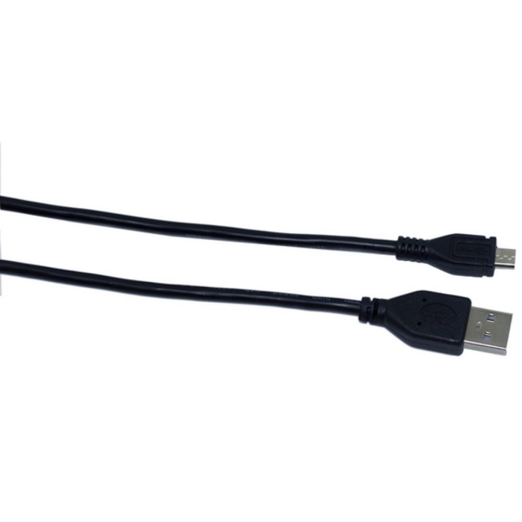 Дата кабель USB 2.0 AM to Micro 5P 0.5m Smartfortec (SFU-AMM-0.5M) - 1 Дата кабель USB 2.0 AM to Micro 5P 0.5m Smartfortec (SFU-AMM-0.5M) - 1