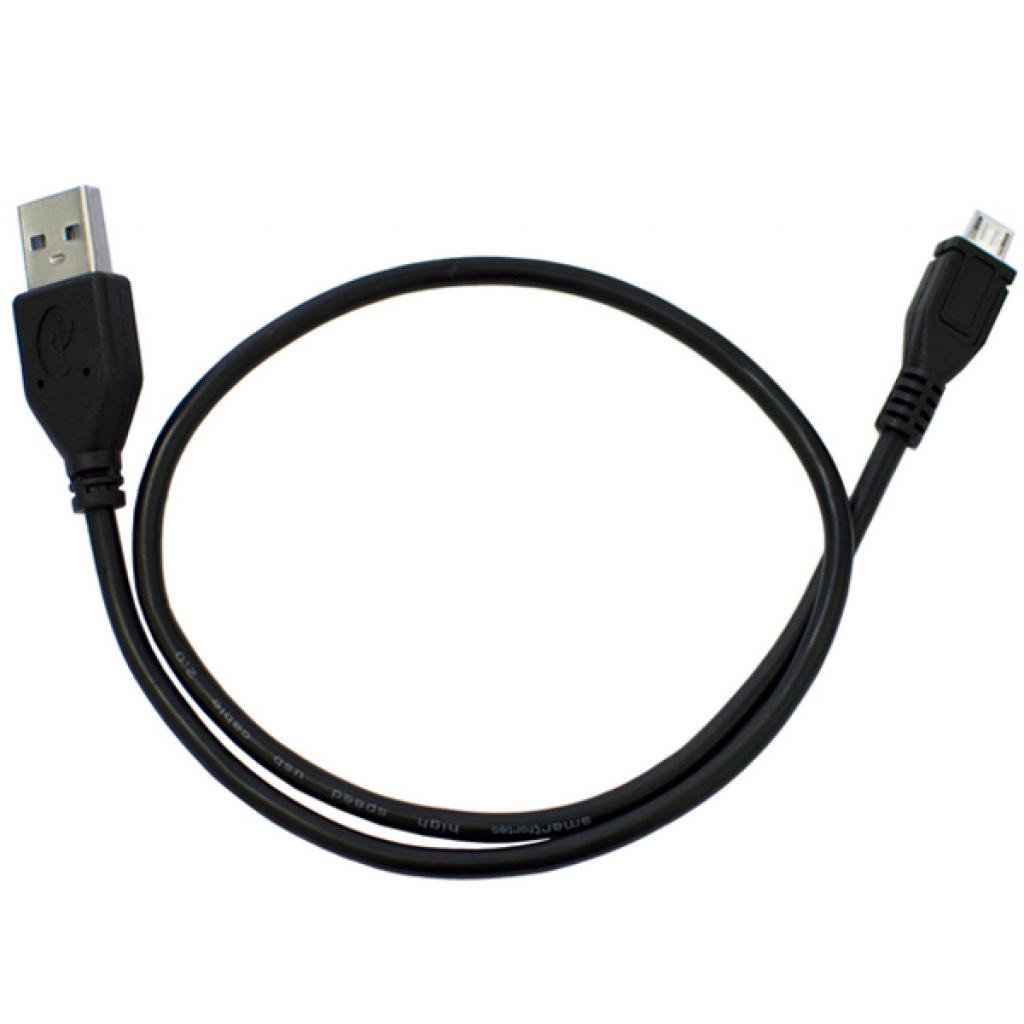 Дата кабель USB 2.0 AM to Micro 5P 0.5m Smartfortec (SFU-AMM-0.5M) Дата кабель USB 2.0 AM to Micro 5P 0.5m Smartfortec (SFU-AMM-0.5M)