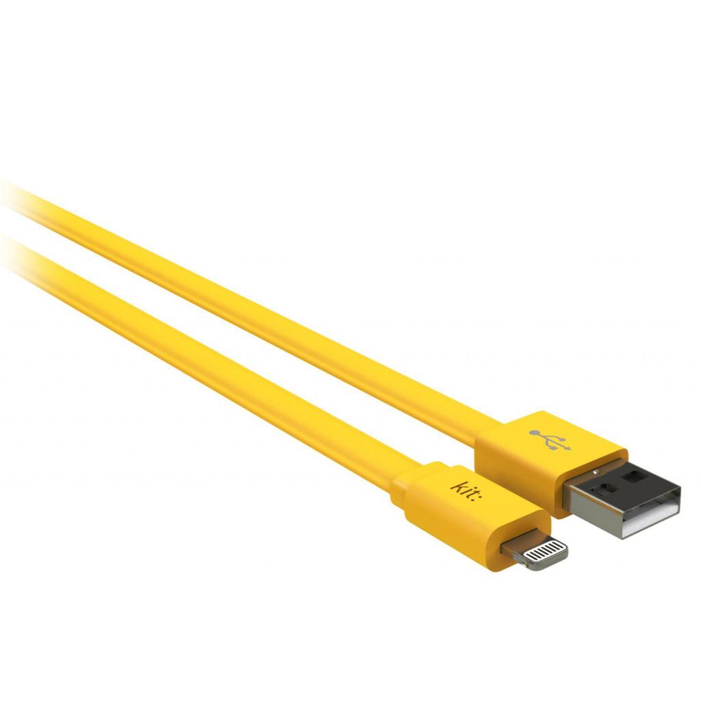 Дата кабель USB 2.0 AM to Lightning 1.0m Kit (IP5USBFRESHYL) - 1