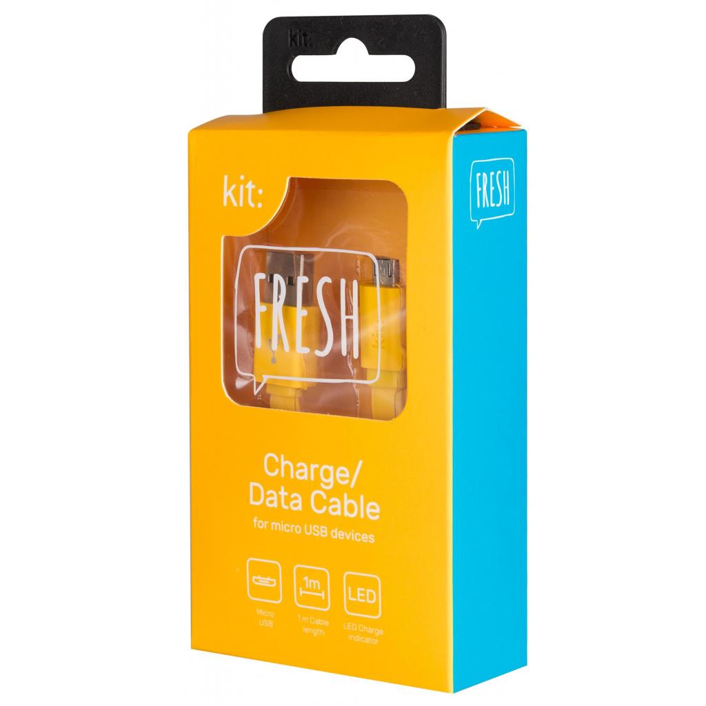 Дата кабель USB 2.0 AM to Lightning 1.0m Kit (8600USBFRESHYL) - 3