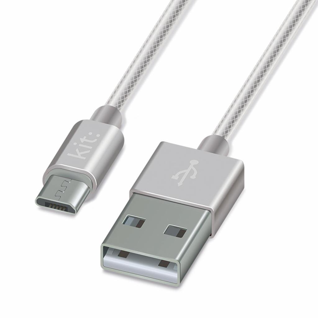 Дата кабель USB 2.0 AM to Lightning 1.0m Kit (IP5USBNYLSI)