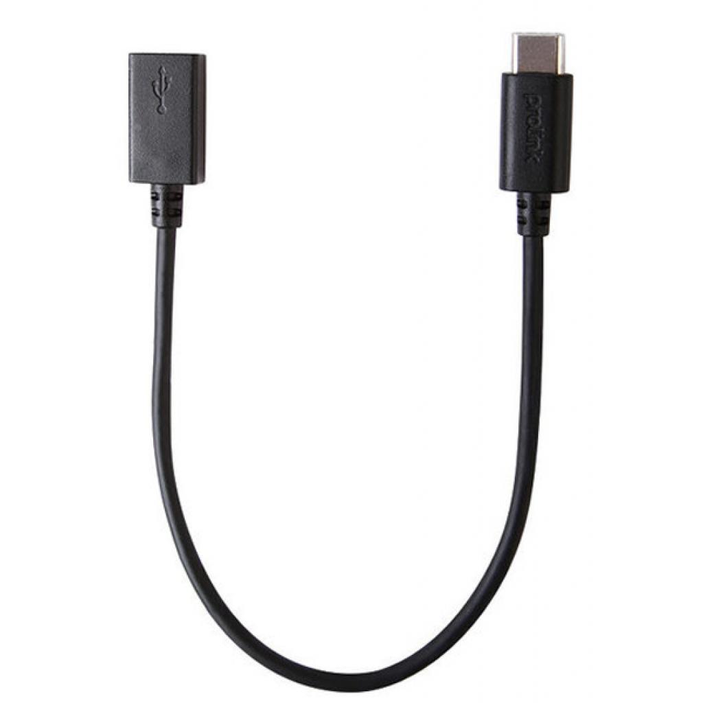 Дата кабель USB 2.0 Type-C to Micro 5P 0.15m Prolink (PB483-0015) - 1
