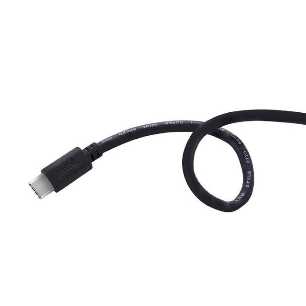 Дата кабель USB 2.0 Type-C to Micro 5P 0.15m Prolink (PB483-0015) - 3