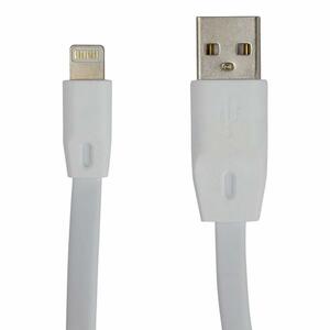 Дата кабель USB 2.0 AM to Lightning 1.0m DC-IP-102TF white Greenwave (R0014162)
