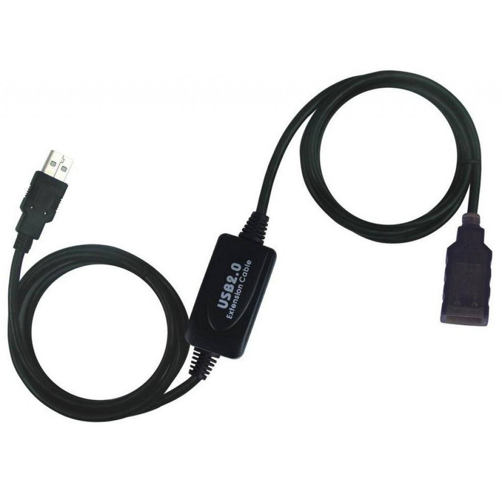 Дата кабель USB2.0 AM/AF 10.0m Wiretek (WK-XT210)