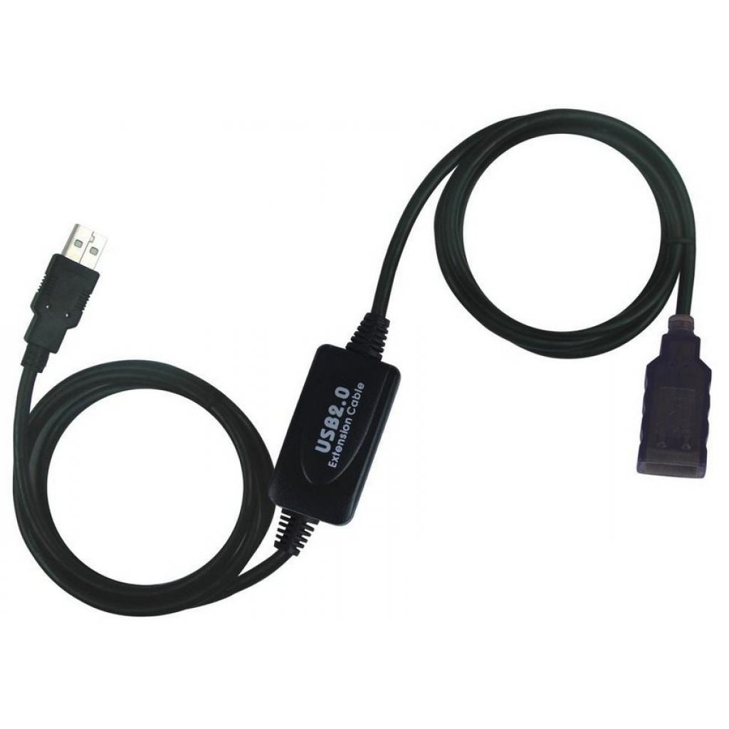 Дата кабель USB2.0 AM/AF 15.0m Wiretek (WK-XT215)