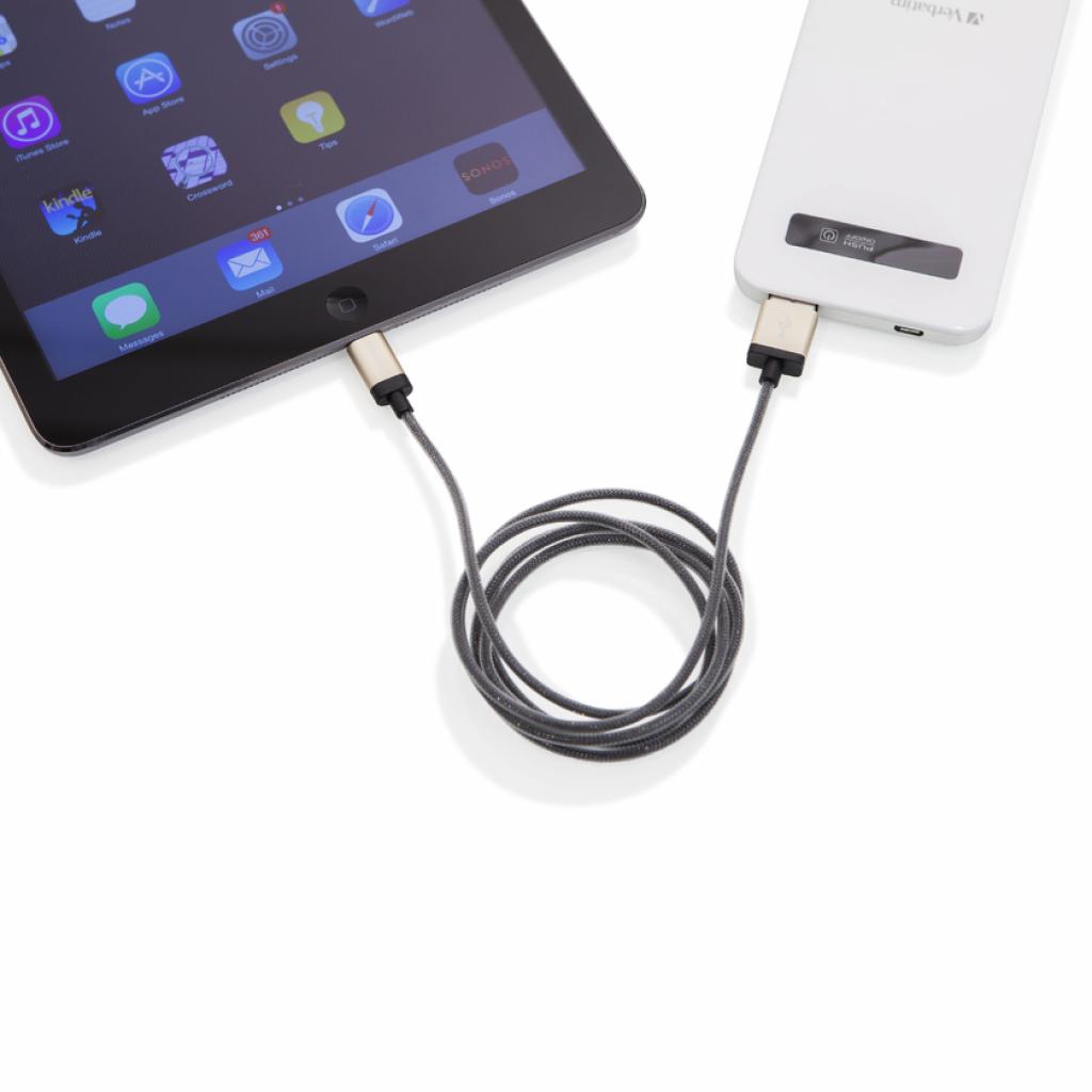 Дата кабель USB 2.0 AM to Lightning 1.2m Verbatim (48850) - 4
