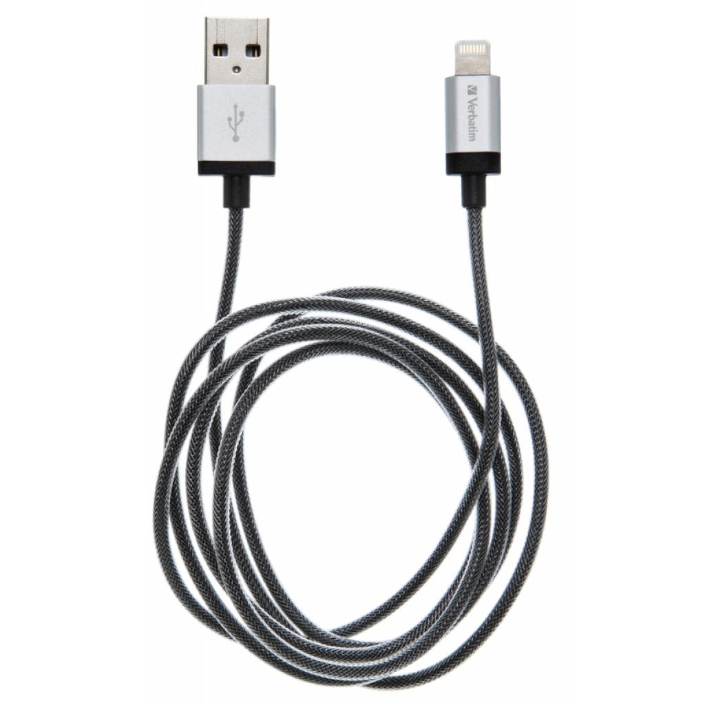 Дата кабель USB 2.0 AM to Lightning 1.2m Verbatim (48851) - 1 Дата кабель USB 2.0 AM to Lightning 1.2m Verbatim (48851) - 1