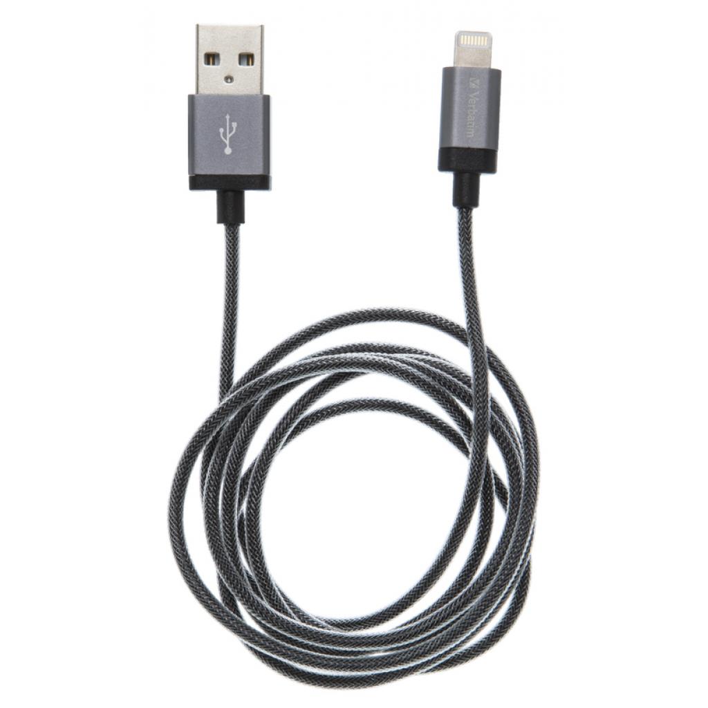 Дата кабель USB 2.0 AM to Lightning 1.2m Verbatim (48852) - 1