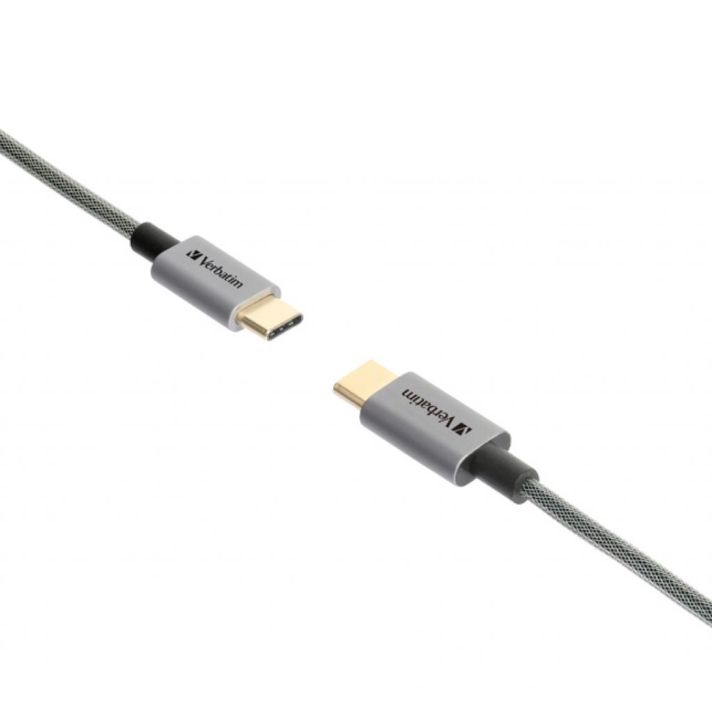 Дата кабель USB 3.1 Type-C to Type-C 2.0m Verbatim (65054) - 1