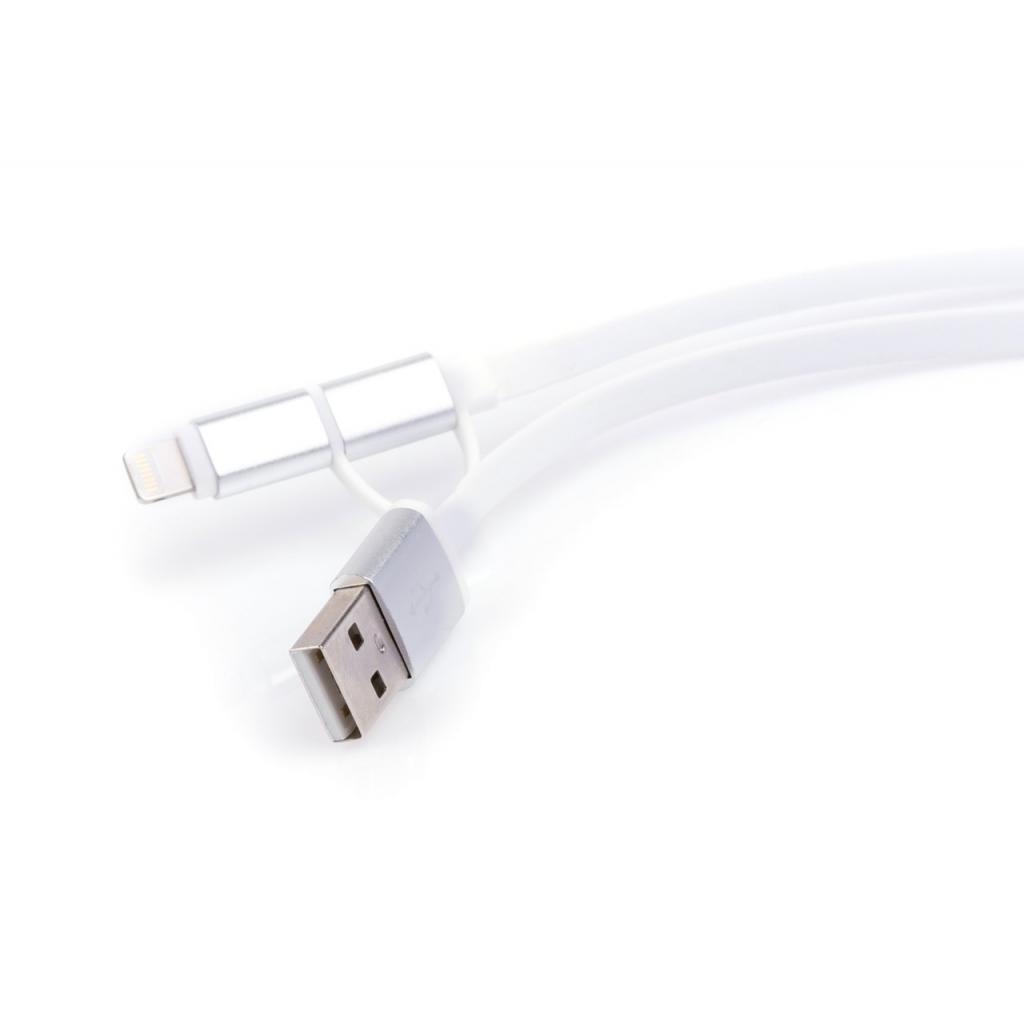 Дата кабель USB 2.0 AM to Micro 5P&Lightning 1.0m Vinga (USBAMMICRO&Lightning-1.0) - 4 Дата кабель USB 2.0 AM to Micro 5P&Lightning 1.0m Vinga (USBAMMICRO&Lightning-1.0) - 4