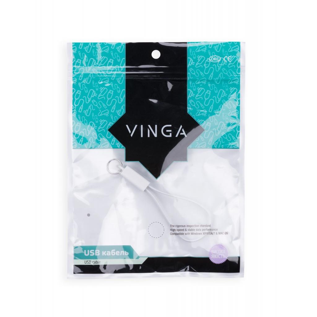 Дата кабель USB 2.0 AM to Lightning 0.215m Vinga (USBAMLightning-0.215) - 4 Дата кабель USB 2.0 AM to Lightning 0.215m Vinga (USBAMLightning-0.215) - 4