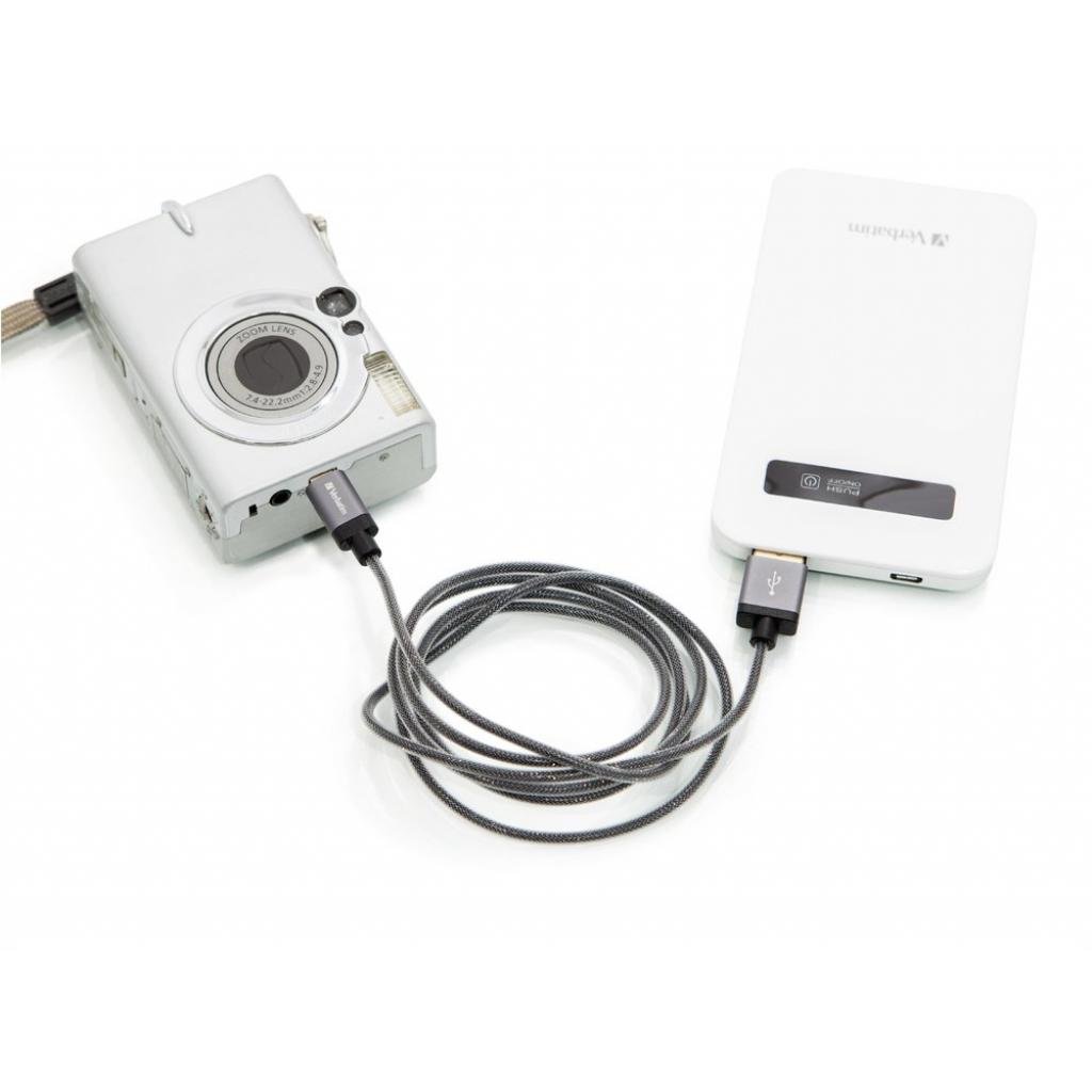 Дата кабель USB 2.0 AM to Micro 5P 1.2m Verbatim (48856) - 3 Дата кабель USB 2.0 AM to Micro 5P 1.2m Verbatim (48856) - 3