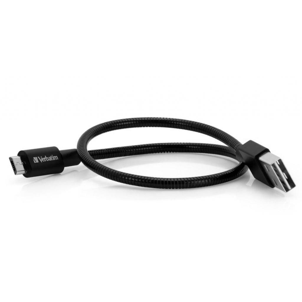 Дата кабель USB 2.0 AM to Micro 5P 1.0m black Verbatim (48863) - 2 Дата кабель USB 2.0 AM to Micro 5P 1.0m black Verbatim (48863) - 2