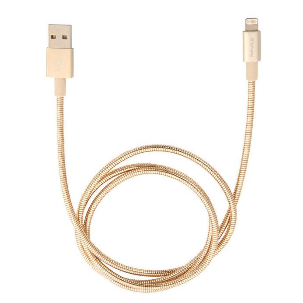 Дата кабель USB 2.0 AM to Lightning 1.0m gold Verbatim (48861) - 1 Дата кабель USB 2.0 AM to Lightning 1.0m gold Verbatim (48861) - 1