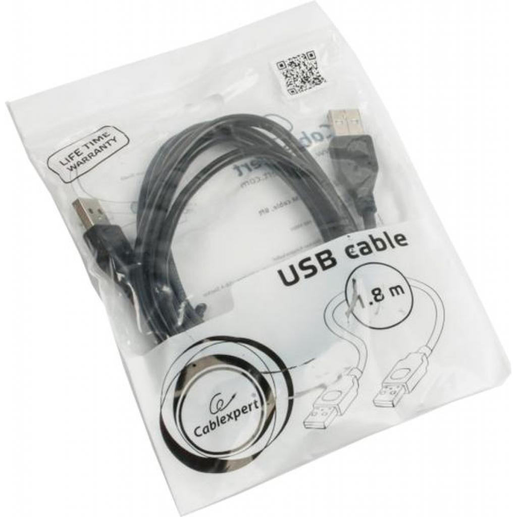 Дата кабель USB 2.0 AM to AM 1.8m Cablexpert (CCP-USB2-AMAM-6) - 1 Дата кабель USB 2.0 AM to AM 1.8m Cablexpert (CCP-USB2-AMAM-6) - 1