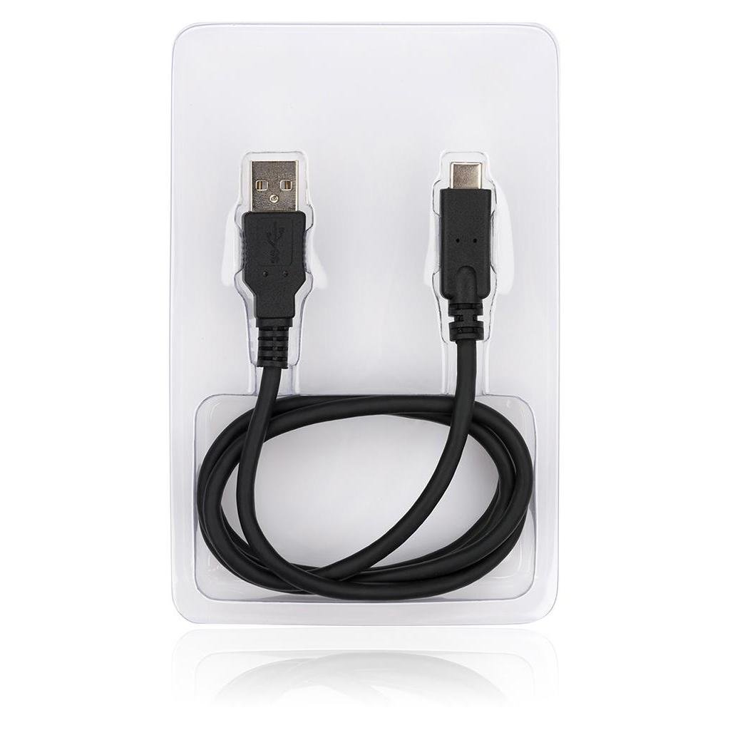 Дата кабель USB 2.0 Type-C to AM 1.0m Vinga (USBAMCM02-1.0) - 1 Дата кабель USB 2.0 Type-C to AM 1.0m Vinga (USBAMCM02-1.0) - 1