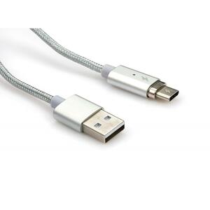 Дата кабель USB 2.0 AM to Type-C 1.0m Vinga (Magnetic Type-C)