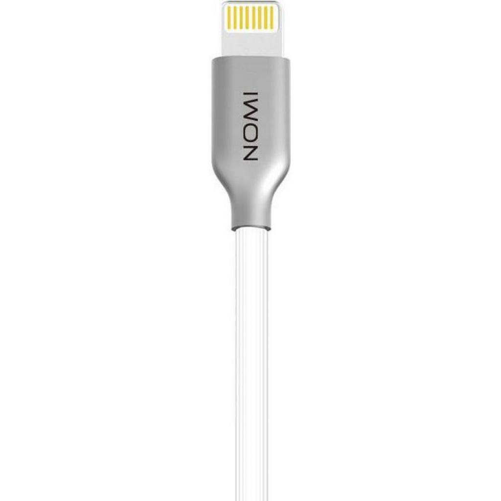 Дата кабель USB 2.0 AM to Lightning 1.0m DCMR 10i White Nomi (260728) - 2