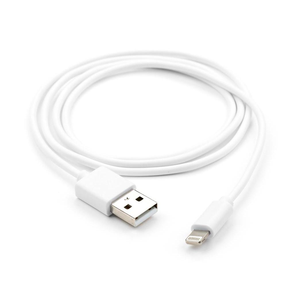 Дата кабель USB 2.0 AM to Lightning PVC 1m white Vinga (VCPDCL1W) - 2 Дата кабель USB 2.0 AM to Lightning PVC 1m white Vinga (VCPDCL1W) - 2