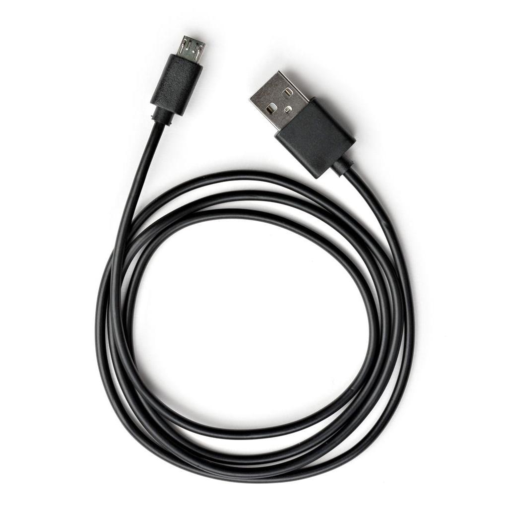Дата кабель USB 2.0 AM to Micro 5P PVC 1m black Vinga (VCPDCM1BK) Дата кабель USB 2.0 AM to Micro 5P PVC 1m black Vinga (VCPDCM1BK)