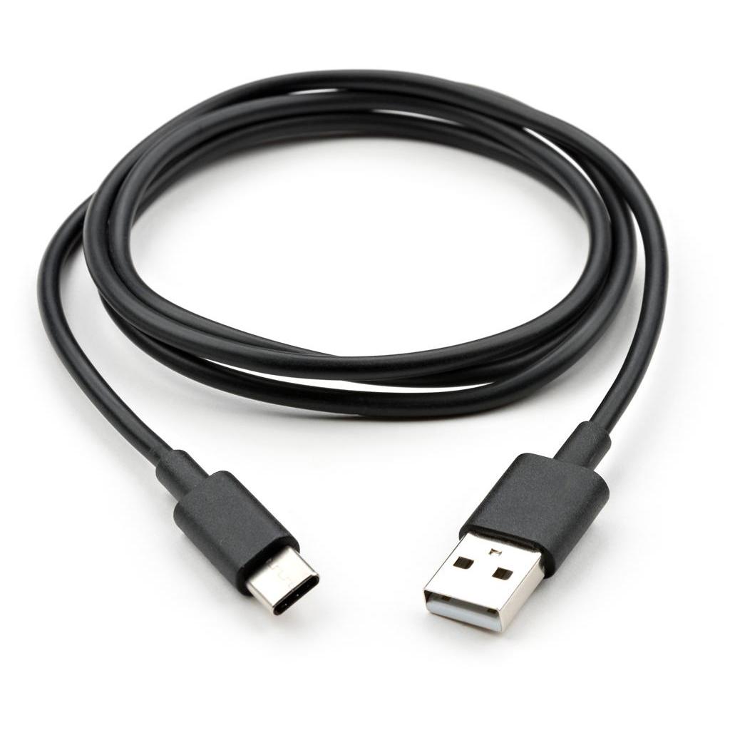 Дата кабель USB 2.0 AM to Type-C PVC 1m black Vinga (VCPDCTC1BK) - 1 Дата кабель USB 2.0 AM to Type-C PVC 1m black Vinga (VCPDCTC1BK) - 1