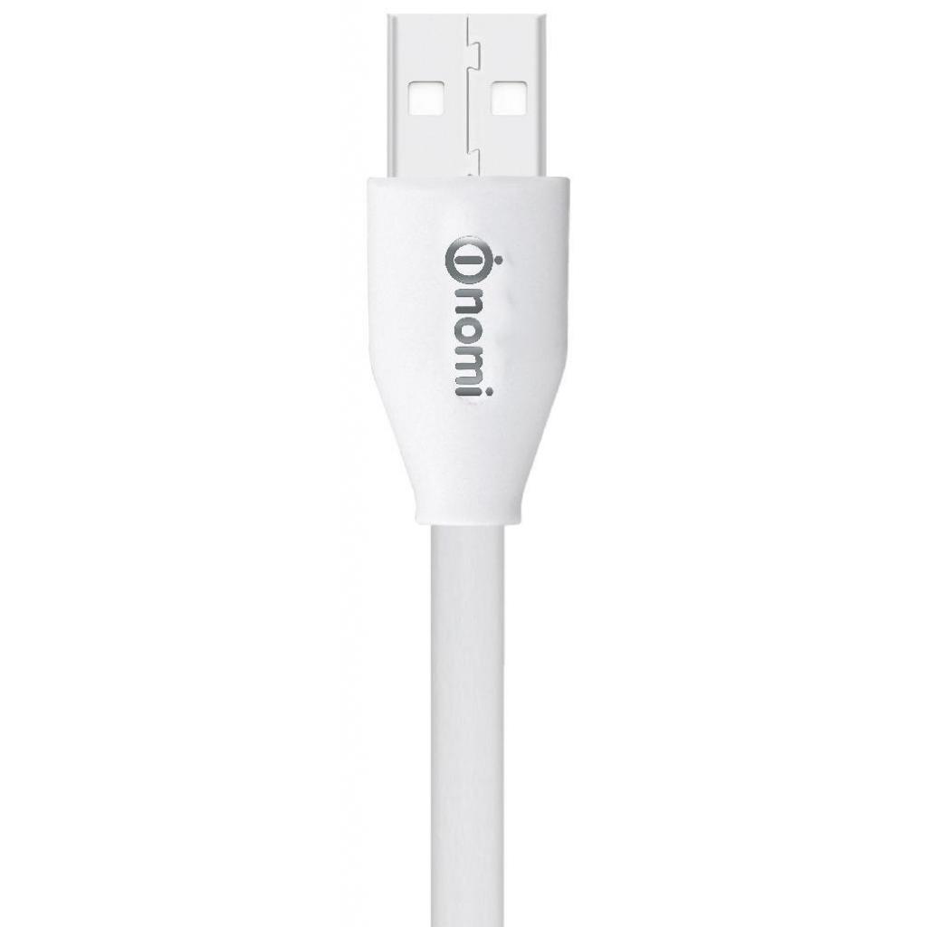Дата кабель USB 2.0 AM to Lightning 1.5m DCF 15i White Nomi (316198) - 2